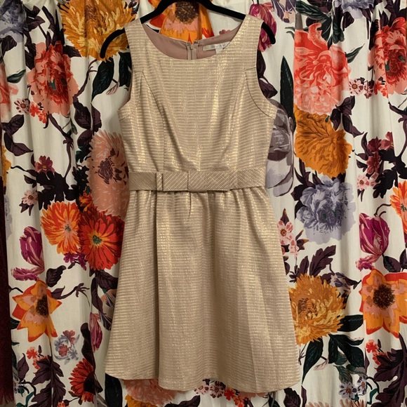 Gold Semi-formal Dress - Picture 1 of 9